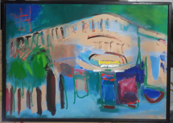 Esquina de Necochea y Benito Pérez Galdós by Stivaletta, Mabel Rosario
