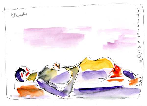 Claudio 10' Croquis A4 by Stivaletta, Mabel Rosario