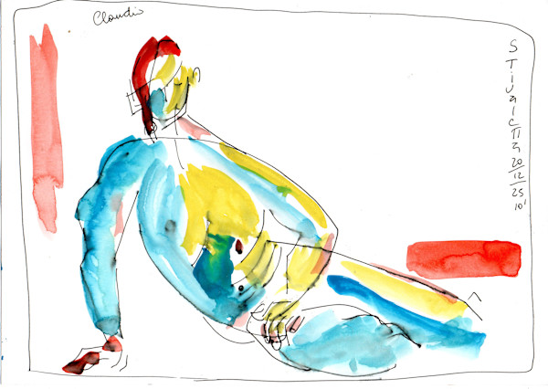 Claudio 10' Croquis A4 by Stivaletta, Mabel Rosario