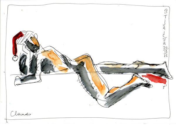 Claudio 10' Croquis A4 by Stivaletta, Mabel Rosario