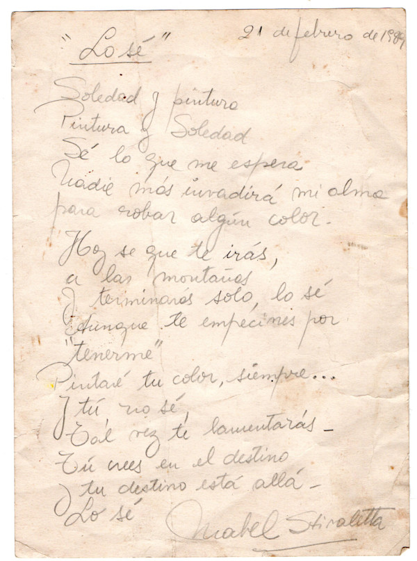 Lo Sé by Stivaletta, Mabel Rosario