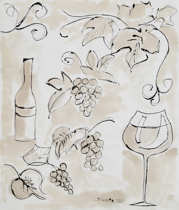A Cup of Wine by Stivaletta, Mabel Rosario