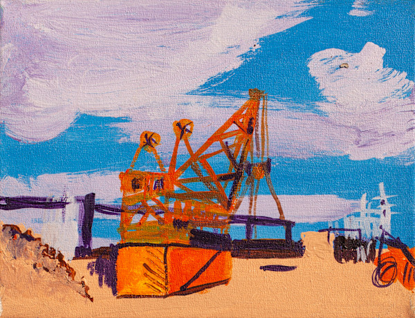 El puerto (Serie Postales de Mar del Plata) by Stivaletta, Mabel Rosario