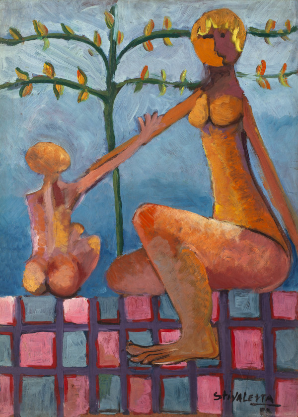 Niño y mamá by Stivaletta, Mabel Rosario