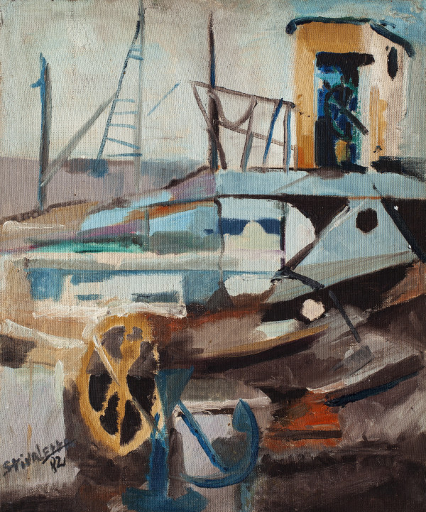 Barcos en el Riachuelo
