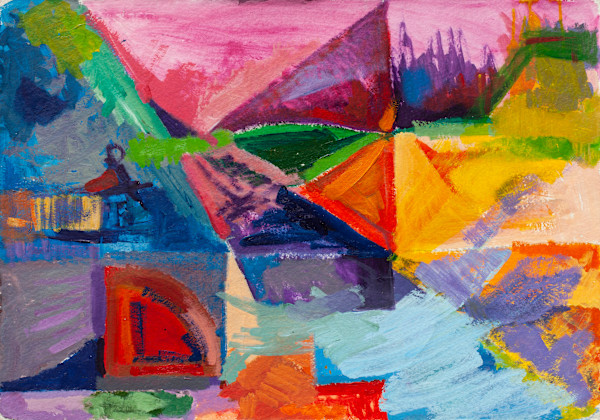 Naturaleza muerta geométrica by Stivaletta, Mabel Rosario