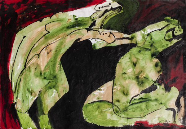 Desnudos en verdes