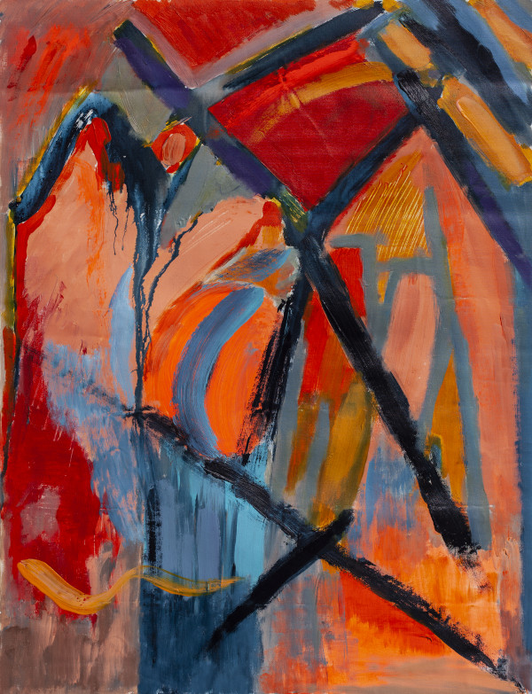 Abstracción Cálida by Stivaletta, Mabel Rosario