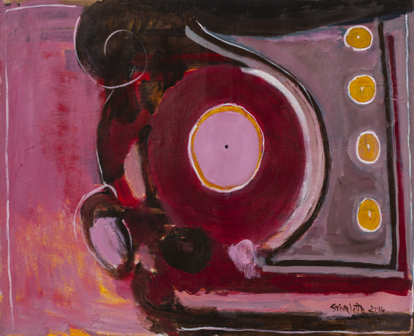 De la serie Espíritus de la Tierra Pintura N 5   2da Version by Stivaletta, Mabel Rosario