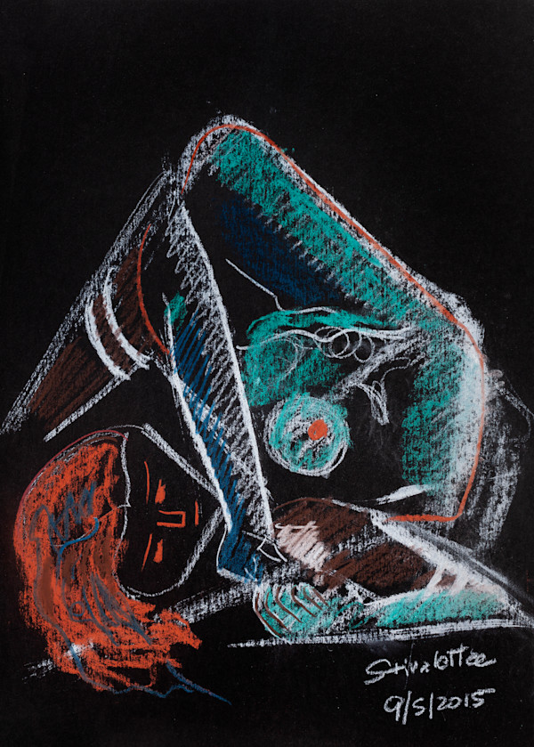 Modelo enroscada_ by Stivaletta, Mabel Rosario