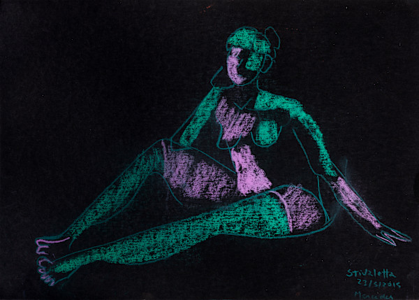 Modelo iluminada_ by Stivaletta, Mabel Rosario