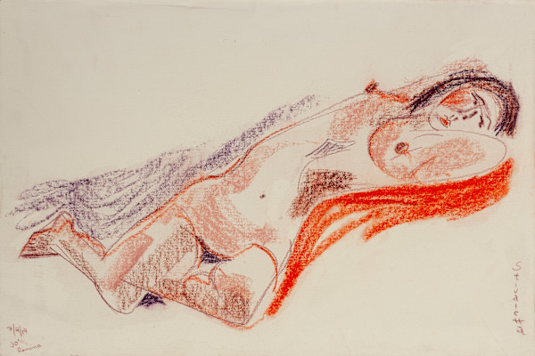 Modelo en rojos by Stivaletta, Mabel Rosario