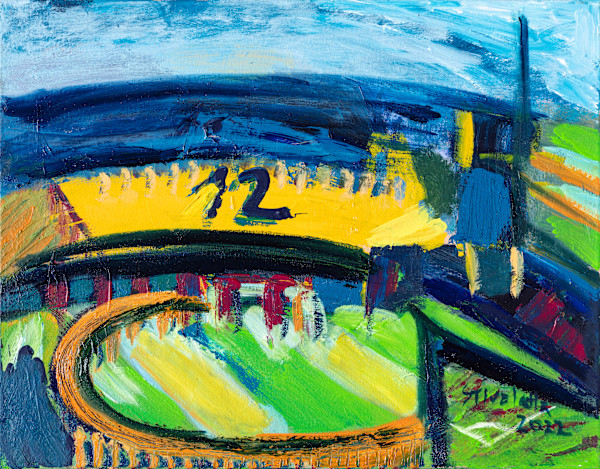 Interior de la Cancha by Stivaletta, Mabel Rosario