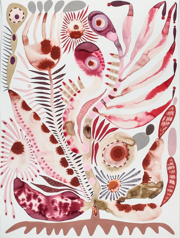 Pink Rhizome by Krisanne Souter