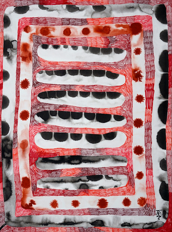 Driftwood - All the Reds by Krisanne Souter