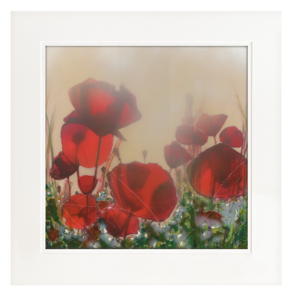 Wall art prints | Limited Edition Print | Poppy Haze - Signed Limited Edition Print with mount (unframed) - 150 in edition Proof #6 by Robin Eckardt