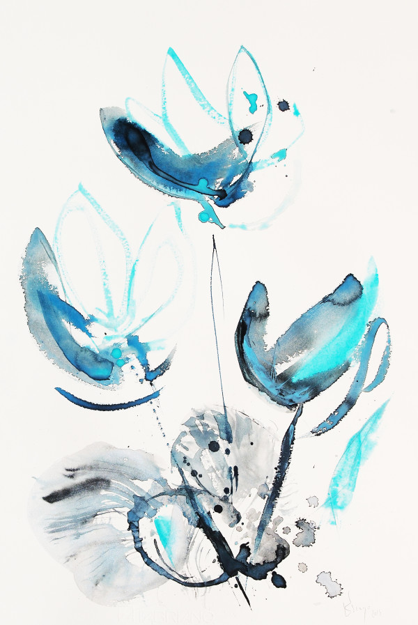Lilly flower I by Alba Escayo