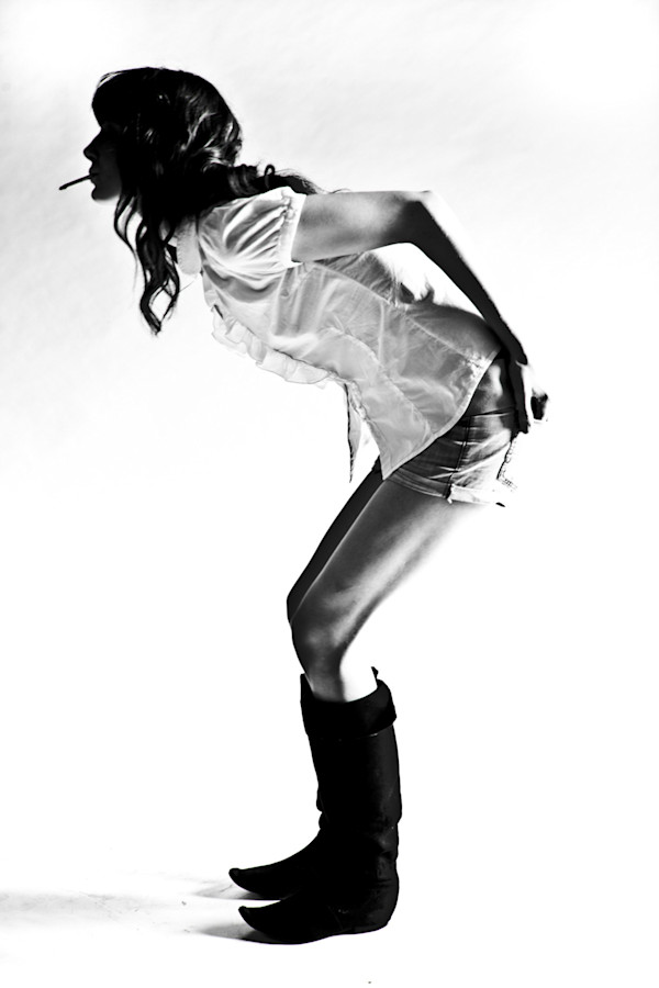 NEMO DAT QUOD NON HABET // NO ONE GIVES WHAT HE DOES NOT HAVE  / Mary 2 - a girl with cigarette by Maria Lankina