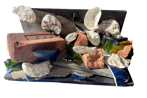 Make & Break a Botha Shucka - Rubble Diorama 1 by Jeremiah Olayinka Ojo, Image 1.