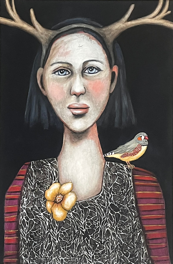 Little Deer and the Finch by Febe Zylstra, Image 1.