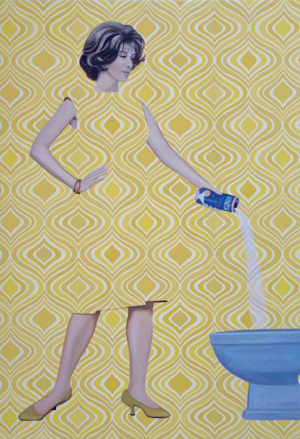 Monika Cleaning (Print) by Kristina Kanders