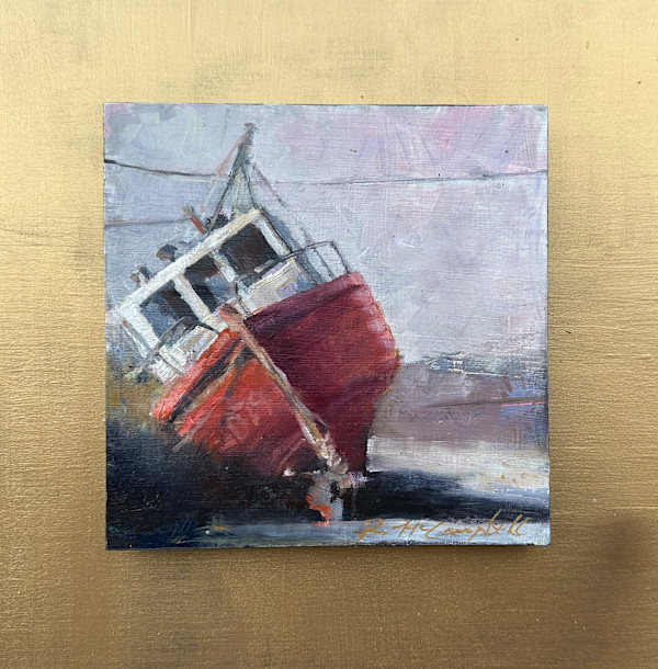 Forgotten (Study of Boat) by Rachael McCampbell