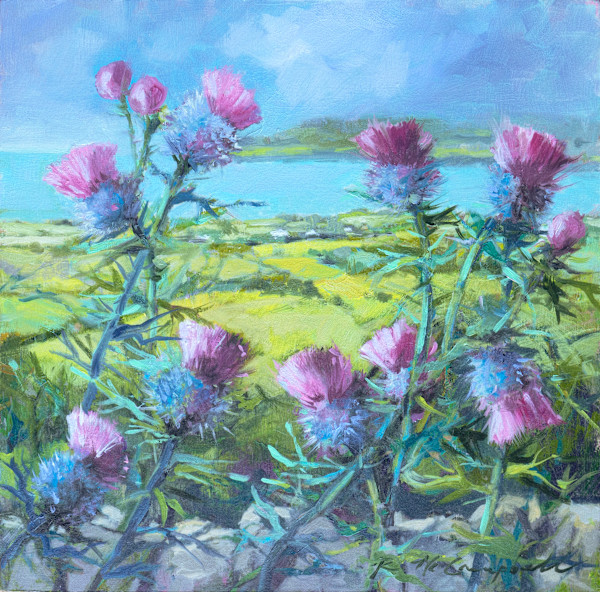 Irish Thistle by Rachael McCampbell