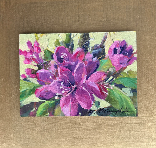 Rhododendron Love (Study) by Rachael McCampbell