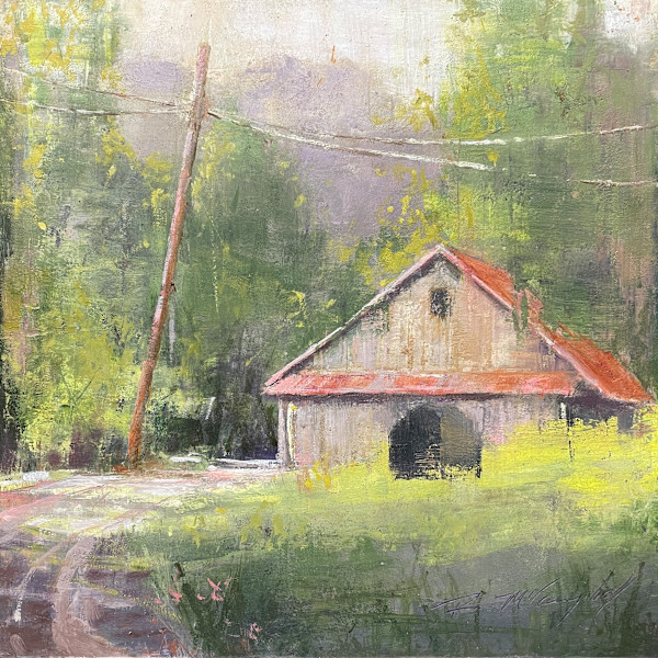 Spring Barn by Rachael McCampbell