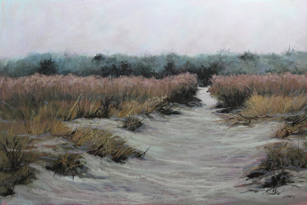 Winter's Quiet Path by Renee Leopardi