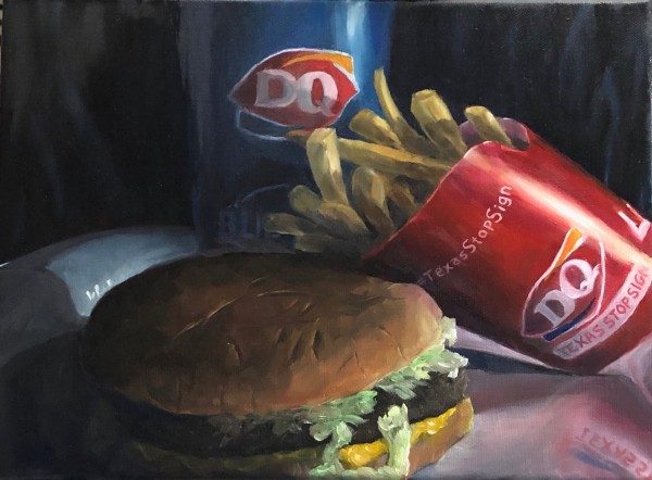 Burger and Fries by Randy Robinson