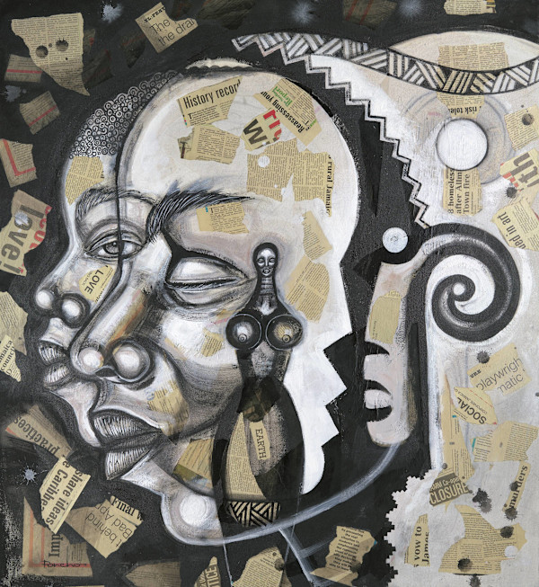 EARTHEN SPIRIT by Larry Poncho Brown, Image 1.