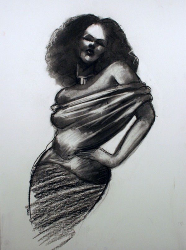 UNTITLED (Woman) by Maurice "Moe." Bradford Jr., Image 1.