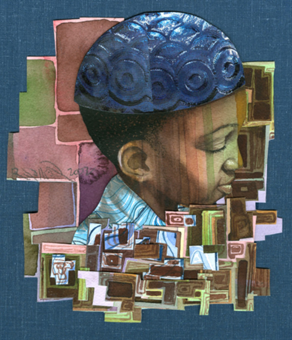 MY BROTHER (Book Illustration) by Brian Collier, Image 1.