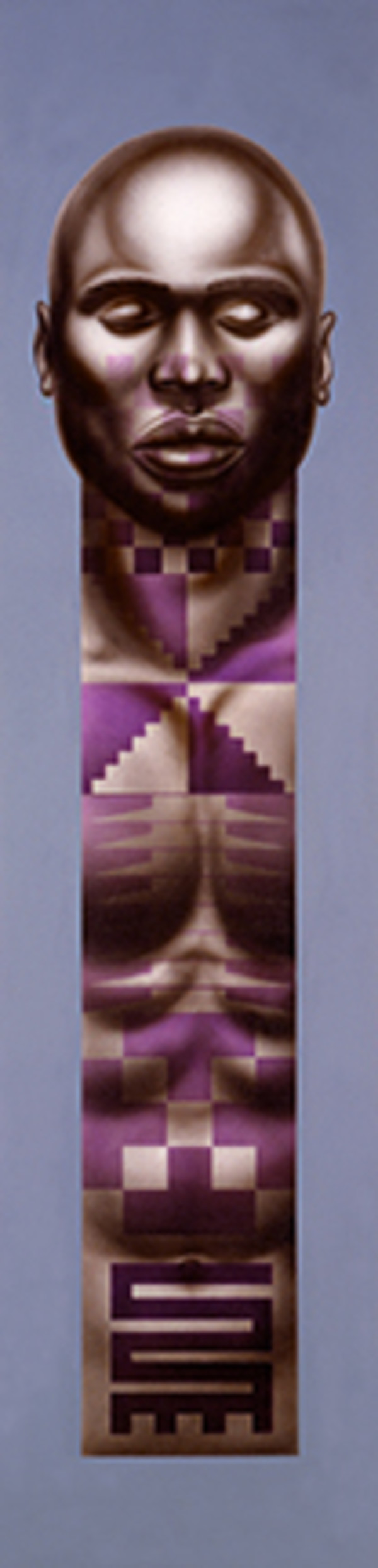 PERSERVERANCE TOTEM by Larry Poncho Brown, Image 1.