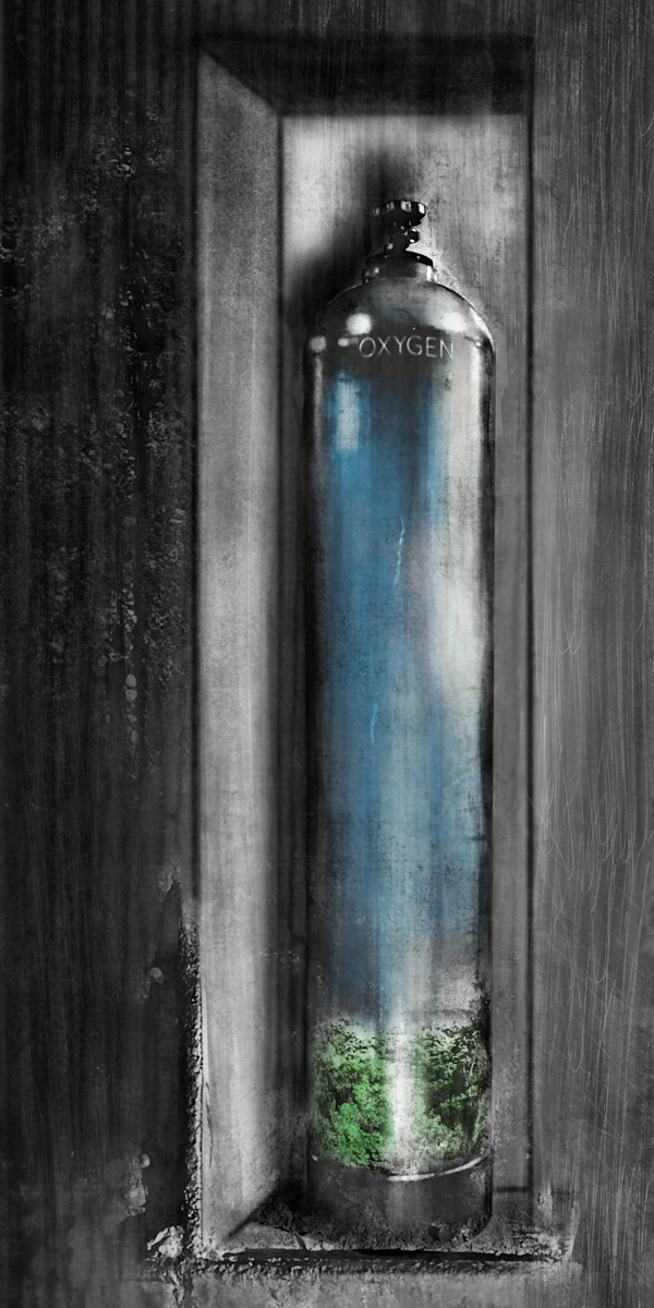 Oxygen I, Ltd. Ed. from the PROJECT PATH: BIOTOPE-CONTAINED by M A R K    H U E B N E R