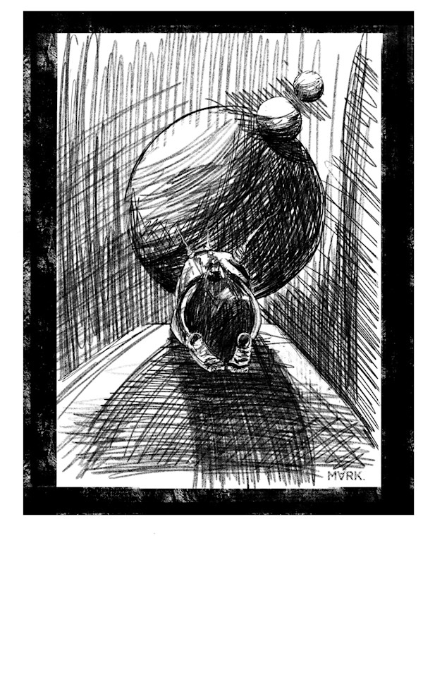 Ltd. Ed. from the PROJECT PATH: MIND EXTINCTION by M A R K    H U E B N E R, Image 1.