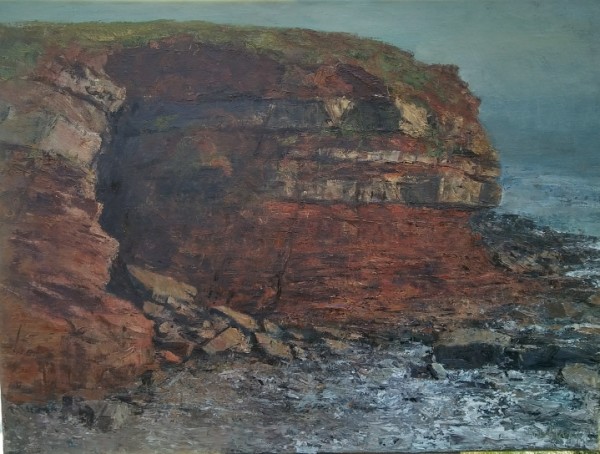 Ireland Red Cliff by Uri Blayer