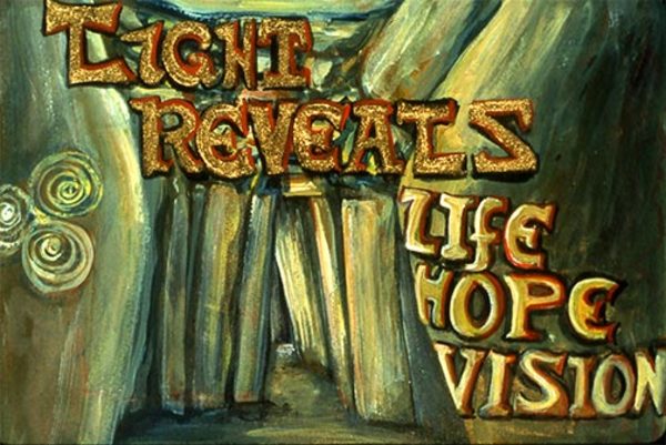 Book of Keys #16, Light Reveals Life, Hope, Vision by Gilah Yelin Hirsch