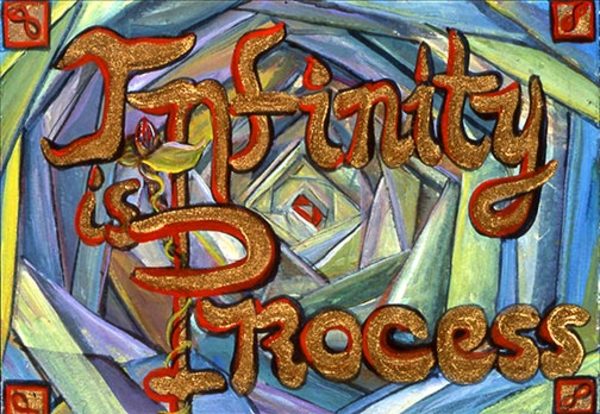 Book of Keys #17, Infinity is Process by Gilah Yelin Hirsch