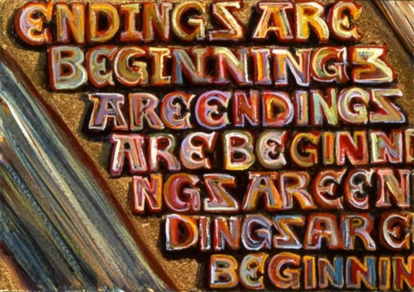 Book of Keys #20, Endings are Beginnings by Gilah Yelin Hirsch