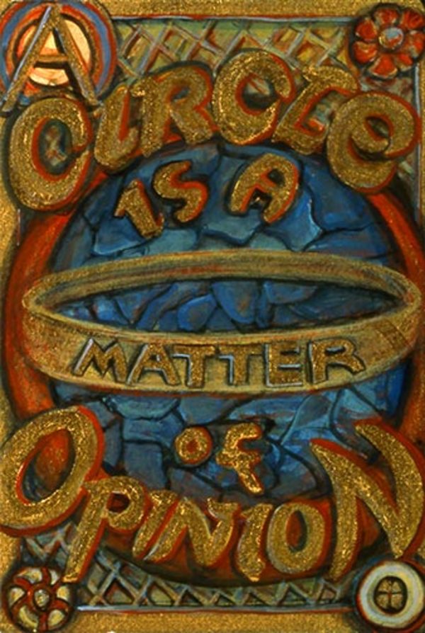 Book of Keys #2, A Circle is a Matter of Opinion by Gilah Yelin Hirsch