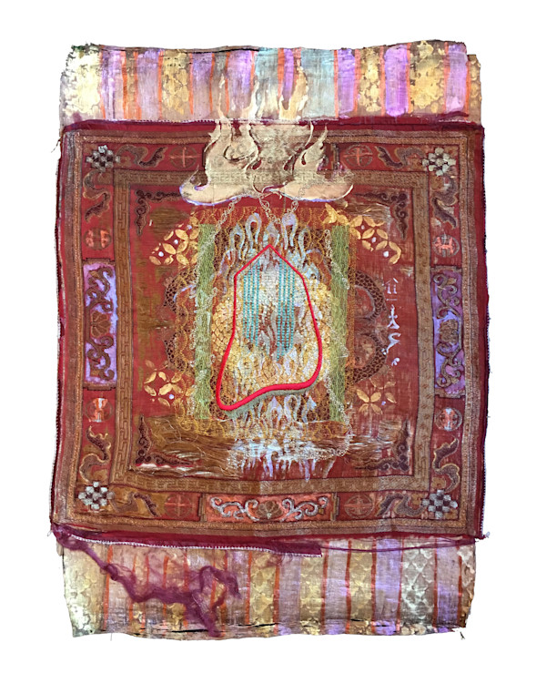 Himalayan Flight Series, Palimpsest #1 (with Solo Impressions) by Gilah Yelin Hirsch, Image 3.