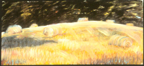 MacDowell Hay Bale Series #12, Constellation by Gilah Yelin Hirsch