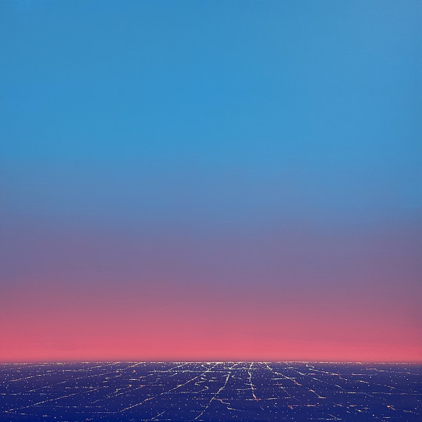 L.A. City Lights (Purple) by Kristin Moore