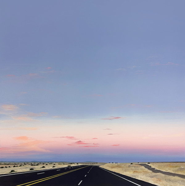 Driving Into Marfa by Kristin Moore