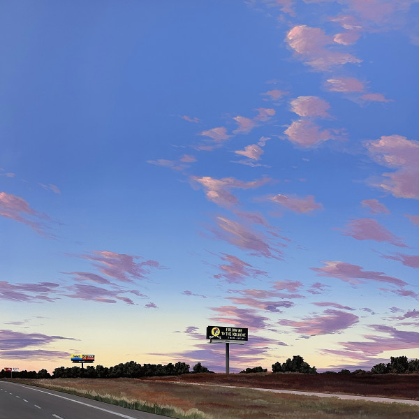 Texas Highway Sunrise by Kristin Moore