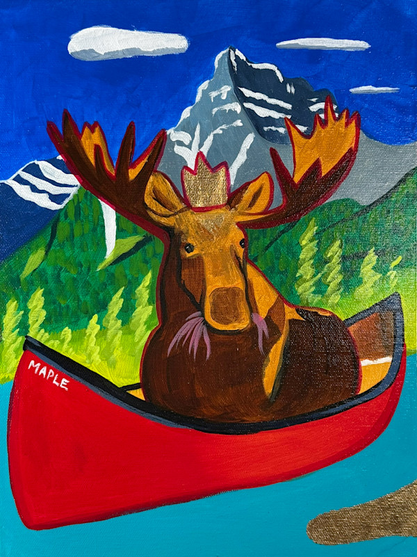 Maple Moose by Brandy Saturley