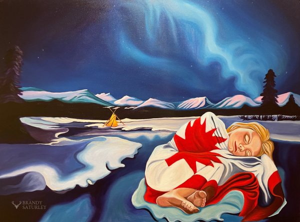 Under A Borealis Sky by Brandy Saturley