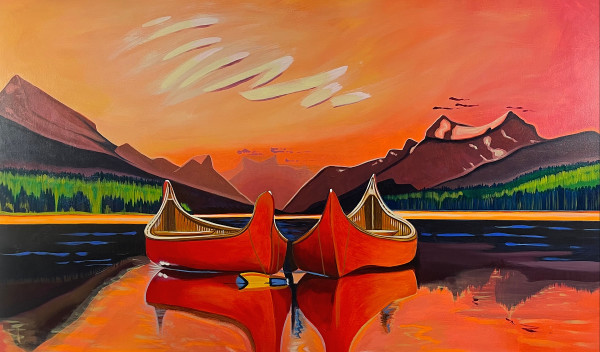 Golden Hour in The Heart of Canoeland by Brandy Saturley